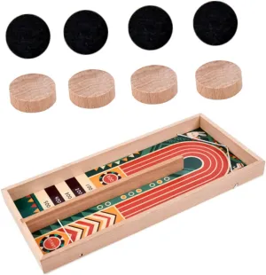 Shot Chess Wooden Puzzle Chess Board Game Kids Educational Toy Hemoton clavichord tug crest 2-Player Sling 