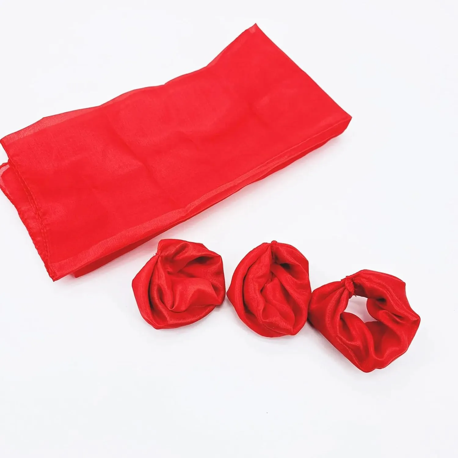 Silk Slide Off Holes Appearing Funny Magic Close-up Illusions Gimmciks Mental Prop for Magicians SUMAG Best Ever Knots Off Silk summarize arctic harsh Magic Tricks Knot on 