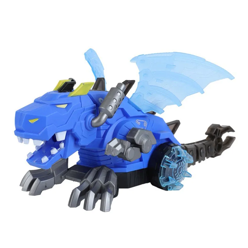 Simulation Electric Spray Dinosaur Robot Kids Toy with Light Sound