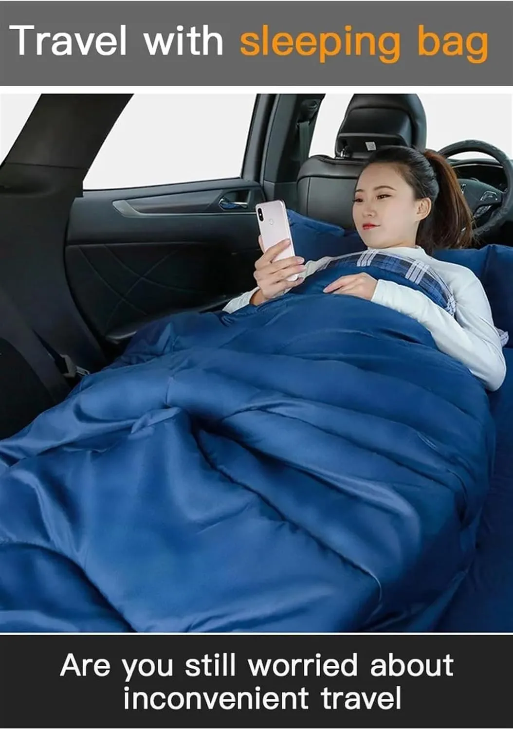 Size (Four) Camping Inflatable Mattress, SUV Car Inflatable Bed, Automatic vocal Inflatable Mattress, Multifunctional Travel Sleeping Mat, 188x130cm Large 