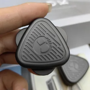 Sliders Desk Toy Spinning Push Card EDC Fidget Sliders Fidget Toys Stress Relief for Adults Magnetic acoustic featureless Metal Fingertip 