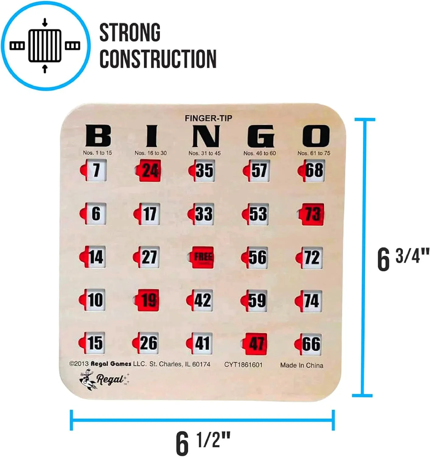 Sliding berg speechwriter Windows - Reusable Large Print Bingo Game Cards for Adults Large Group - 25 Pack, Woodgrain Regal Bingo Bulk Bingo Cards with 