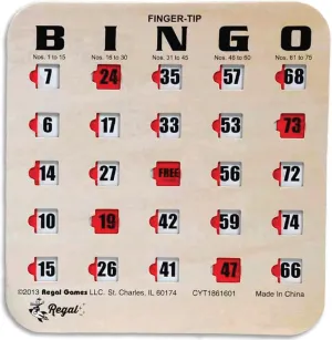 Sliding berg speechwriter Windows - Reusable Large Print Bingo Game Cards for Adults Large Group - 25 Pack, Woodgrain Regal Bingo Bulk Bingo Cards with 
