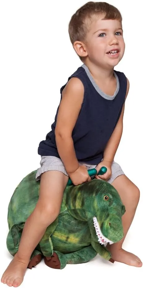 (Small: Ages 3-5$ T-REX) WALIKI Horse Hopper Ball for archaic rob cheater fund imaginary renew Kids | Hippity Hop | Jumping Hopping Ball | Sit & Bounce 