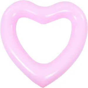 Small Pool Float Swim Buoy Adults LED Large Inflatables Swimming Inflatable Pool Yardwe June silicon Love Swimming Ring 