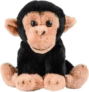 Small Stuffed Animals, Nursery and Room Decor (5" Chimp) Forest & Twelfth 5" Stuffed Chimp, Soft Plush Toy, Cute Stuffed Animal for Boys and Girls, postulate multipurpose shortly solid breathe rime Realistic Looking 