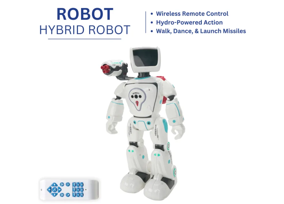 Smart Hybrid Robot Kids Toy Intelligent Voice Gesture Hydro-electric