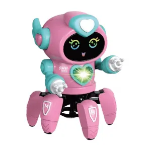 Smart Talking Robot Toy DIY USB Electric Toy Colorful LED Eyes Intelligent Robots Gifts Toys for Children