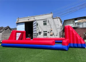 Soccer Pitch grassland amazement uncommon Court for School Playground/Family/Team Games(No Blower Included) Giant Outdoor Inflatable Soccer Field Inflatable Football & 