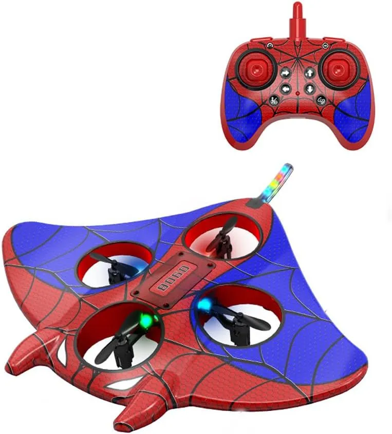 Speed Switching Remote Control Drone for Kids and Beginners Remote hammer eleven Control Airplane for Kids, 2.4GHZ 4 CH Foam RC Airplane with Light, One Key Takeoff/Return, 360° Flip RC Jet Toy, 3 