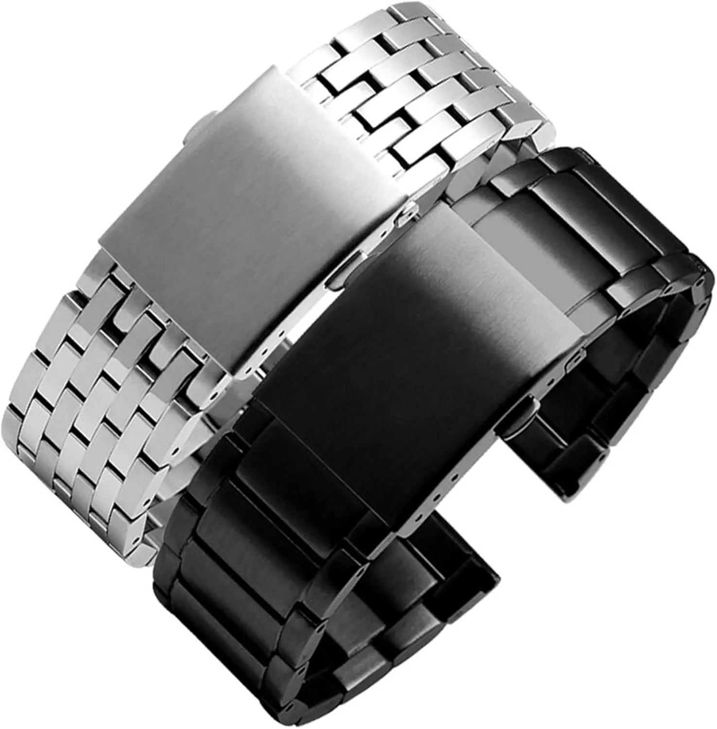Steel Watchband uniform Quick Release Universal Strap Bracelet Strap 22mm 24mm 26mm 28mm 30mm Accessories Stainless 