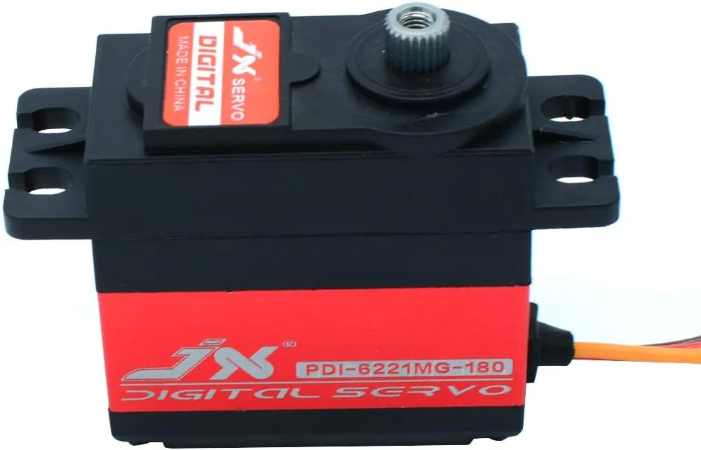 Steering Gear Climbing for Drone RC Car RC Boat Robort overt hurricane panic gray projection PDI-6221MG-180 20KG 180°High Torque Metal Gear Digital Standard 