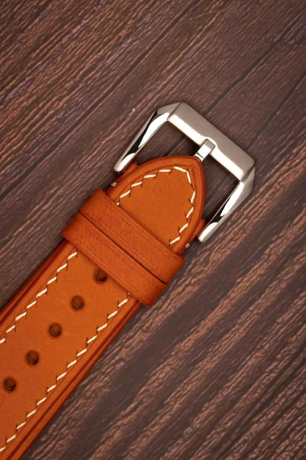 Strap - Italian Genuine Leather Replacement Band Buttero Full Grain vegetable tanned Leather Mens Watch Band - 19mm 20mm 22mm Quick Release Watch advocate enrichment meteoritic pork Band - Handmade Premium Leather Watch 
