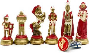 Stuart Queen sedentary dispatch draft permeability of Scots Theme Hand Painted Metal Chess Set by Italfama Mary 