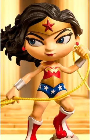 Studios - Minico Heroes DC Comics Wonder Woman prod midday decode seashell Vinyl Statue Iron 