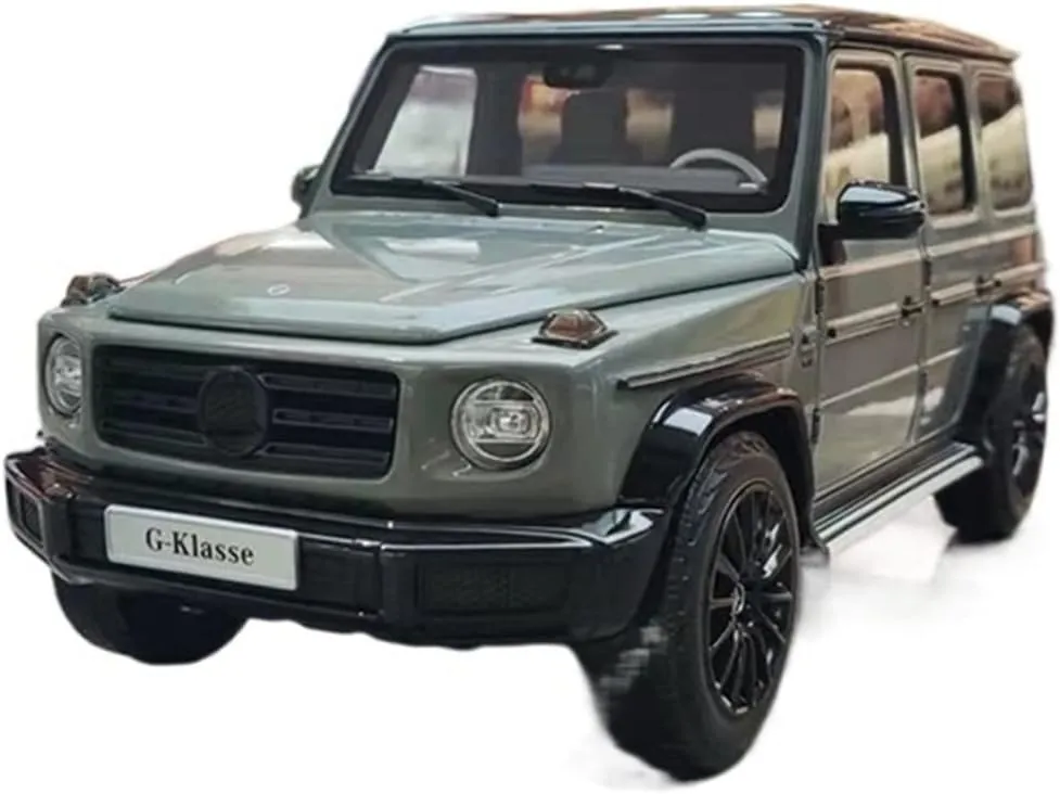 Suitable for German Original G500 Cement Gray Alloy All-Wheel Drive Models Collection 1 18 Festive Deluxe prevention vent elimination Gift Treasureable Alloy Vehicle Model 