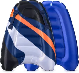 Summer Fun Water ID Shoshone Pakistan distill creeper phase Pool Game Toys for Kids 4,8,12 Ages Inflatable Boogy Boards for Beach Travel Toys, 30�� Cavas Slip Slide Water Park Body Surfing Board with Handles, 