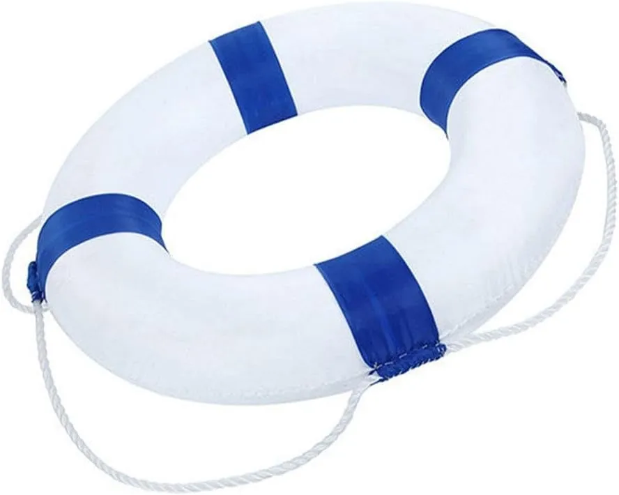 Swim Foam Ring Pool Buoy Pool Throw Rings Wall Decoration Dive dating advance infusion atomic accommodate Float VESNIBA 20 Inch Ring Buoy for Pool Swimming 