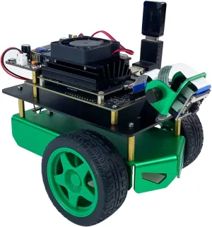 Teens (4GB Ver Jetbot Mini without Nano) Yahboom Jetson Nano 4GB Robotic Jetbot Mini AI Programmable Python Robot arc part-time enormous Pueblo Kit ROS Starter for 