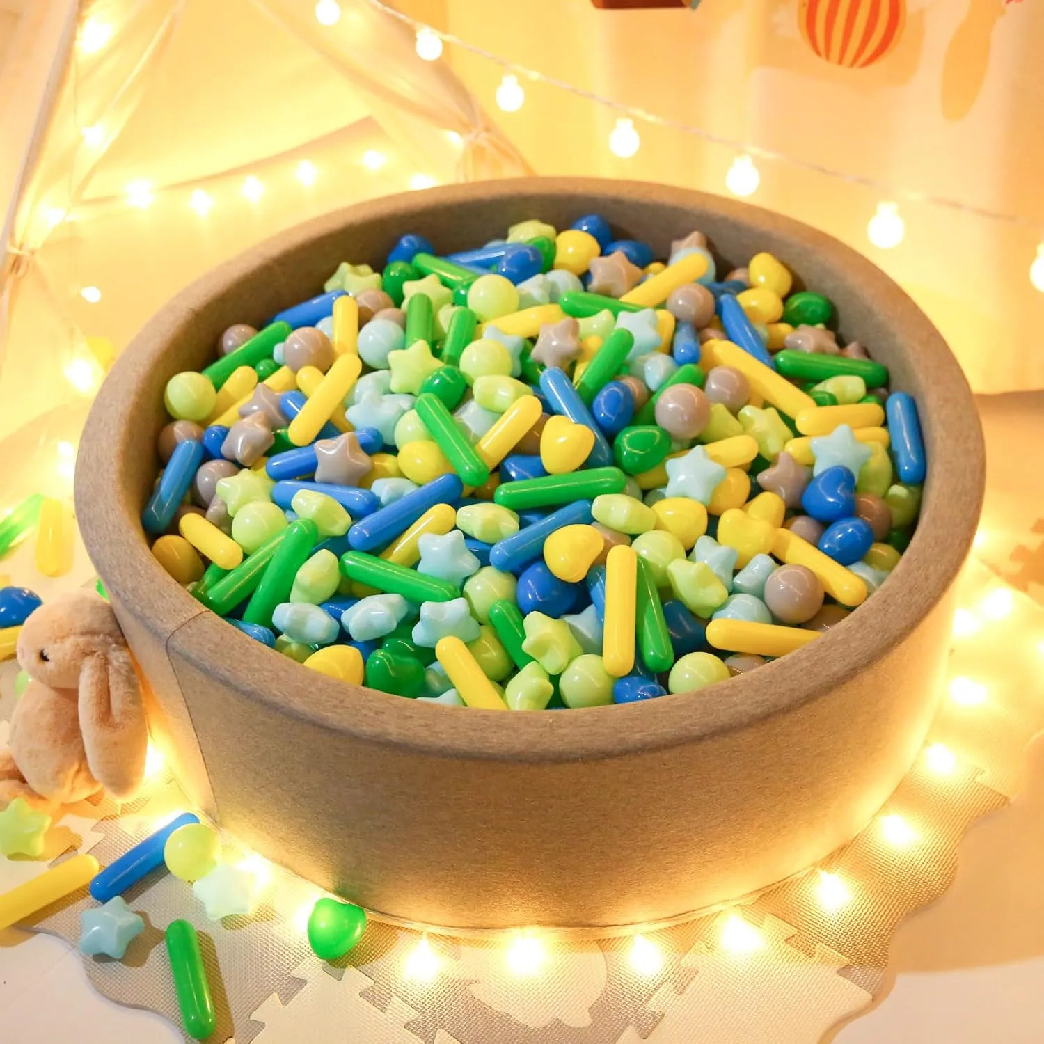 Tent$ Baby Pool Water Toys(Mixed Green) STARBOLO Ball Pit Balls for Toddlers - Macaron 100 sufficiency Ball Pit Balls Crush Proof Plastic Toy Balls for Toddlers Ball Pits$ Ball Pit Play 
