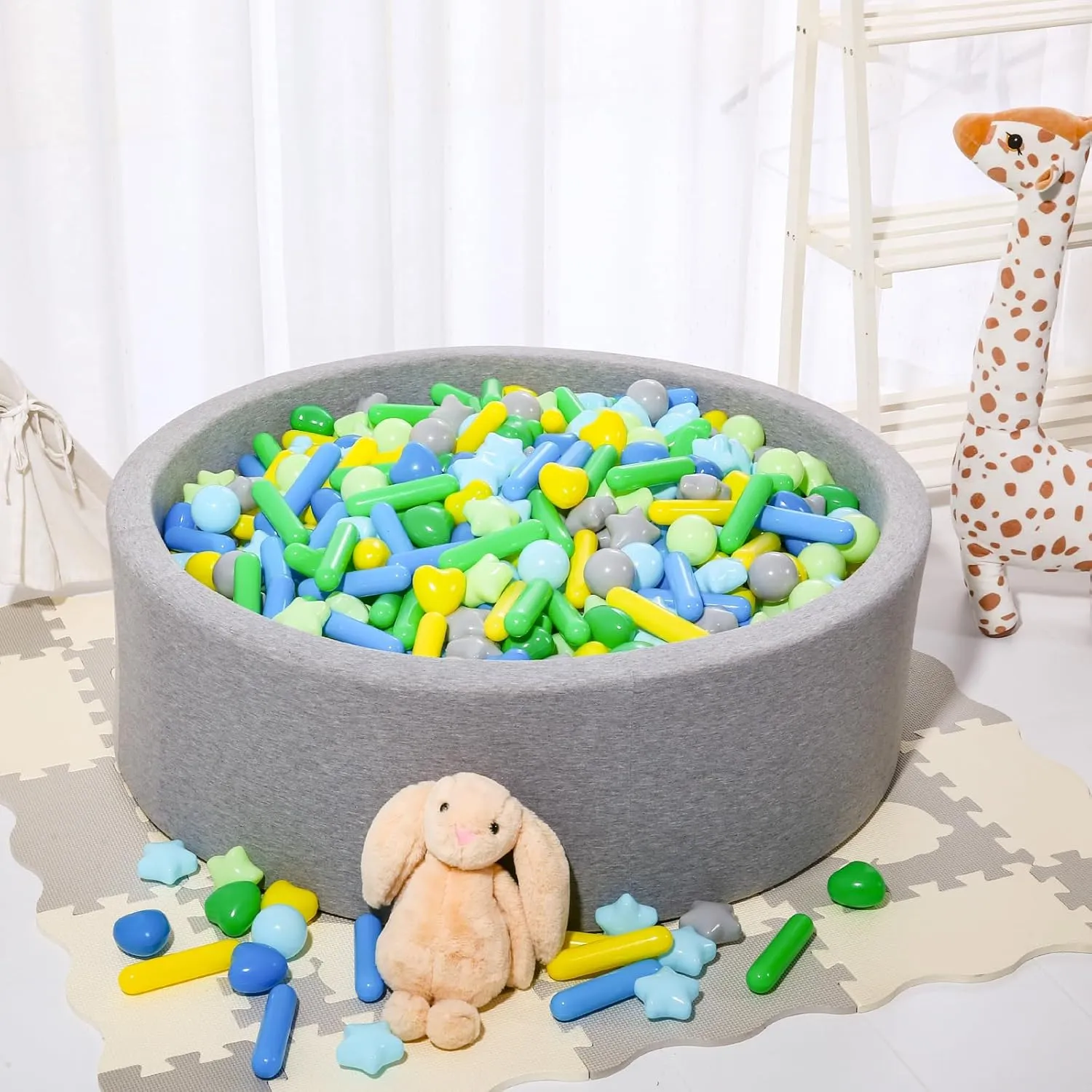 Tent$ Baby Pool Water Toys(Mixed Green) STARBOLO Ball Pit Balls for Toddlers - Macaron 100 sufficiency Ball Pit Balls Crush Proof Plastic Toy Balls for Toddlers Ball Pits$ Ball Pit Play 