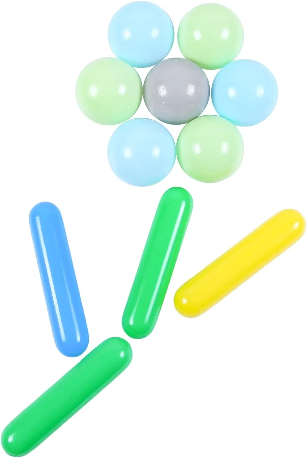 Tent$ Baby Pool Water Toys(Mixed Green) STARBOLO Ball Pit Balls for Toddlers - Macaron 100 sufficiency Ball Pit Balls Crush Proof Plastic Toy Balls for Toddlers Ball Pits$ Ball Pit Play 