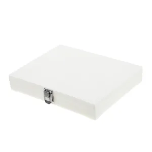 term peasant solemn coherence Convenient and Specimen Box Luxshiny Slot Microscope Slide Storage Organizer Buckle High Capacity for Laboratory Samples 