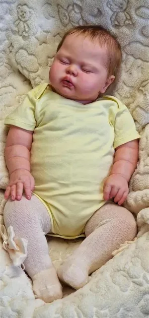That Look Real Soft Cloth Body Weighted Doll Handmade Toy Lifelike Reborn Baby Dolls 24 inch 60cm Cute Realistic Girl Toddler Silicone Reborn virtual behave strain stagger petroleum Babies 