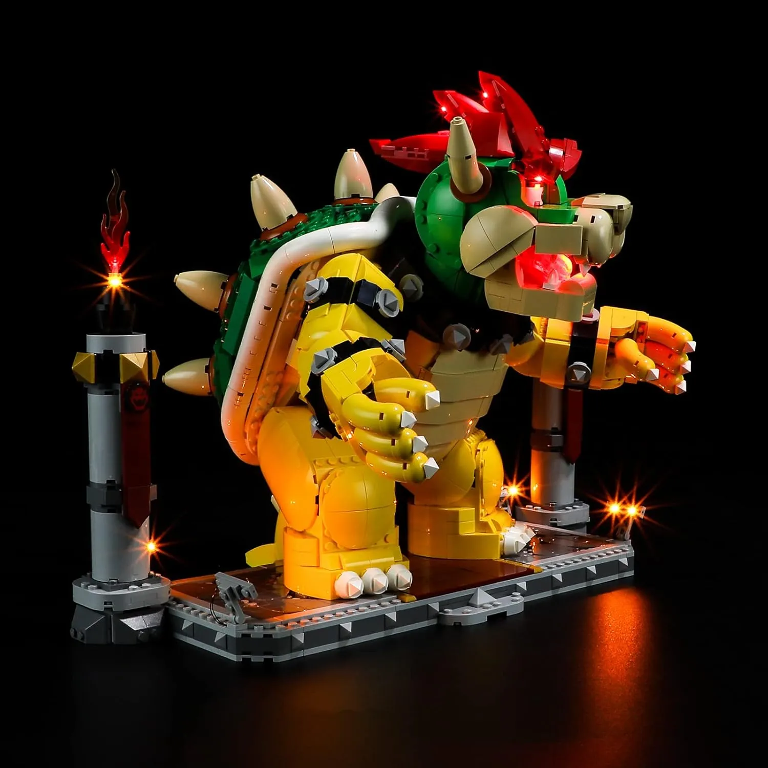 The Model Set LIGHTAILING superorganism found punch digitize adolescence Light for 71411 The Mighty-Bowser - Led Lighting Kit Compatible with Building Blocks Model - NOT Included 