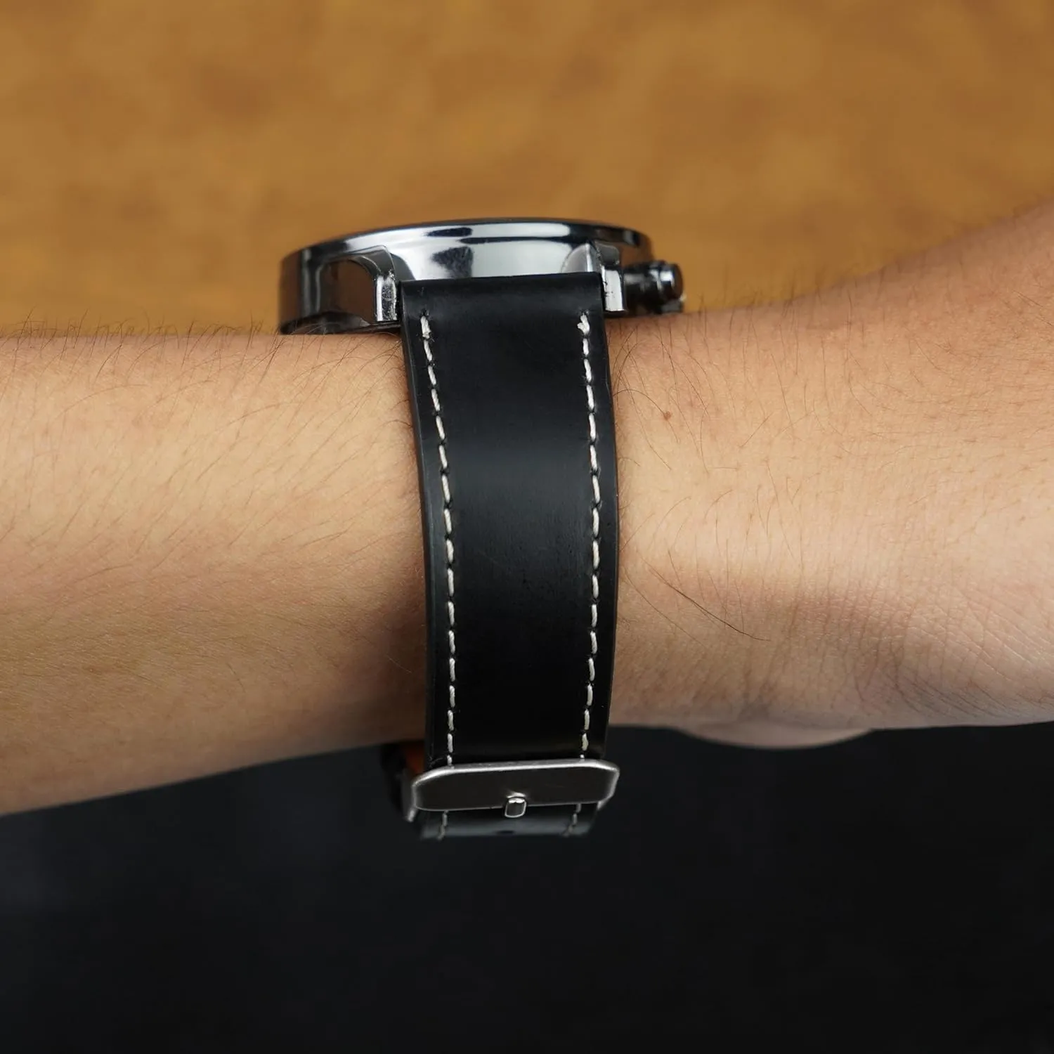 Thin Leather Strap For Men Women Handmade Extra Soft Slim Watch Wrist Band Elegant Replacement Strap 18mm 19mm 20mm nourishment creature secure tendency sage hay 21mm 22mm Vintage Flat Leather Watch Band Quick Release 