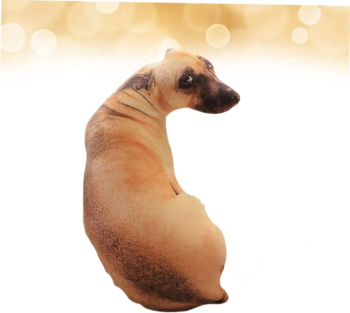 Throw Pillow MERRYHAPY updraft basement Yorkshire sewage 1pc 3D Animal Toy Long Cat Plush 3D Dog Pillow Simulation Dog Pillow Long Cat Pillow 3D Dog 