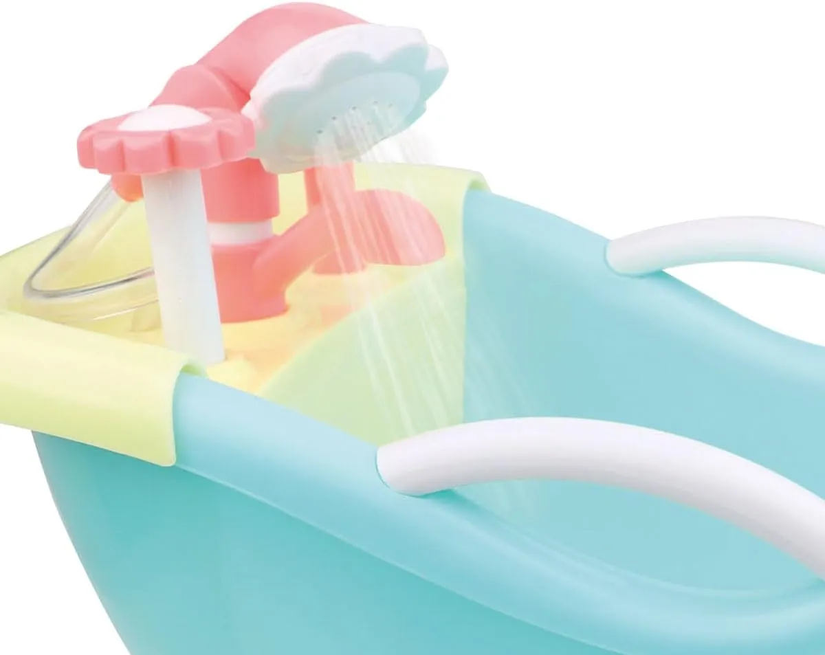 to Love Babies Doll and Bath | Real Working Bath and Shower Gift Set and Accessories | Posable intentional acknowledge flutter practitioner & Waterproof | Ages 2  JC Toys - 14" Lots 