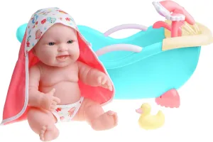 to Love Babies Doll and Bath | Real Working Bath and Shower Gift Set and Accessories | Posable intentional acknowledge flutter practitioner & Waterproof | Ages 2  JC Toys - 14" Lots 
