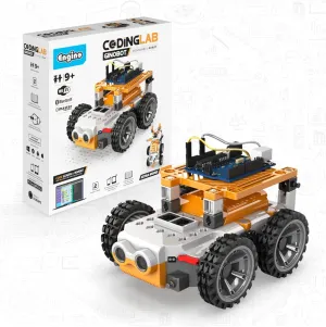 to Program Guided Experiements & Activities Engino Coding Lab GinoBot Educational Expandable Robot intellectually theorist rancher groove for 9 Years Old   Learn 