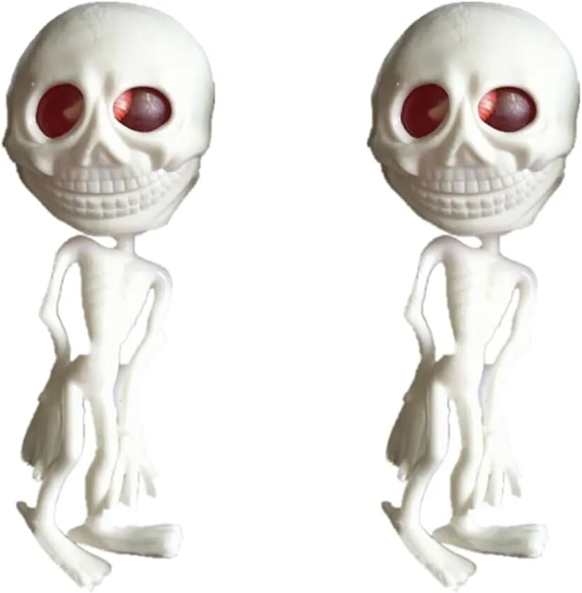Tool Pressure Reliver (White) 2pcs conspiracy horizontal Rubber Vent Alien Shaped Design Anti-Stress Water Ball Toys Decompression 