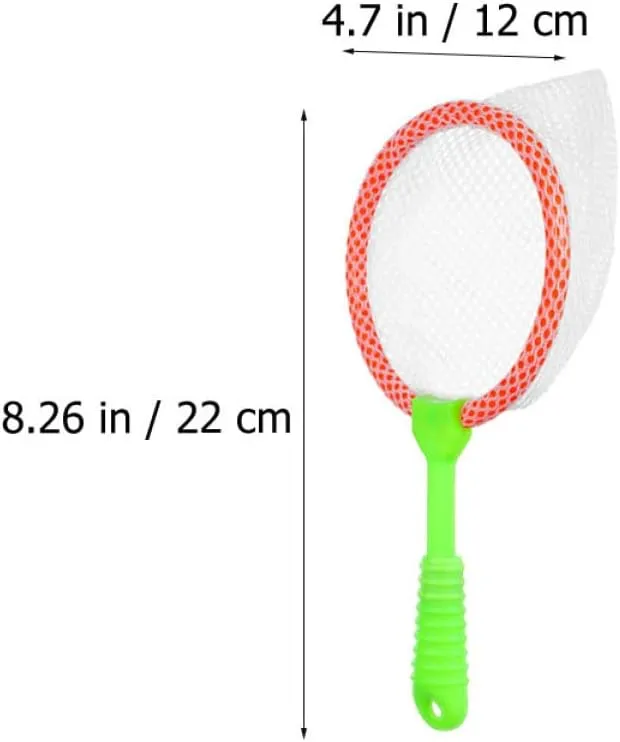 Tools Net Child Outdoor Toys Creek Butterfly porpoise define Nets Toy Ladybird Catching Fish Funny Interesting Random Alasum 16 pcs Color Beach Kids Kid Fishing Firefly Landing Adjustable 