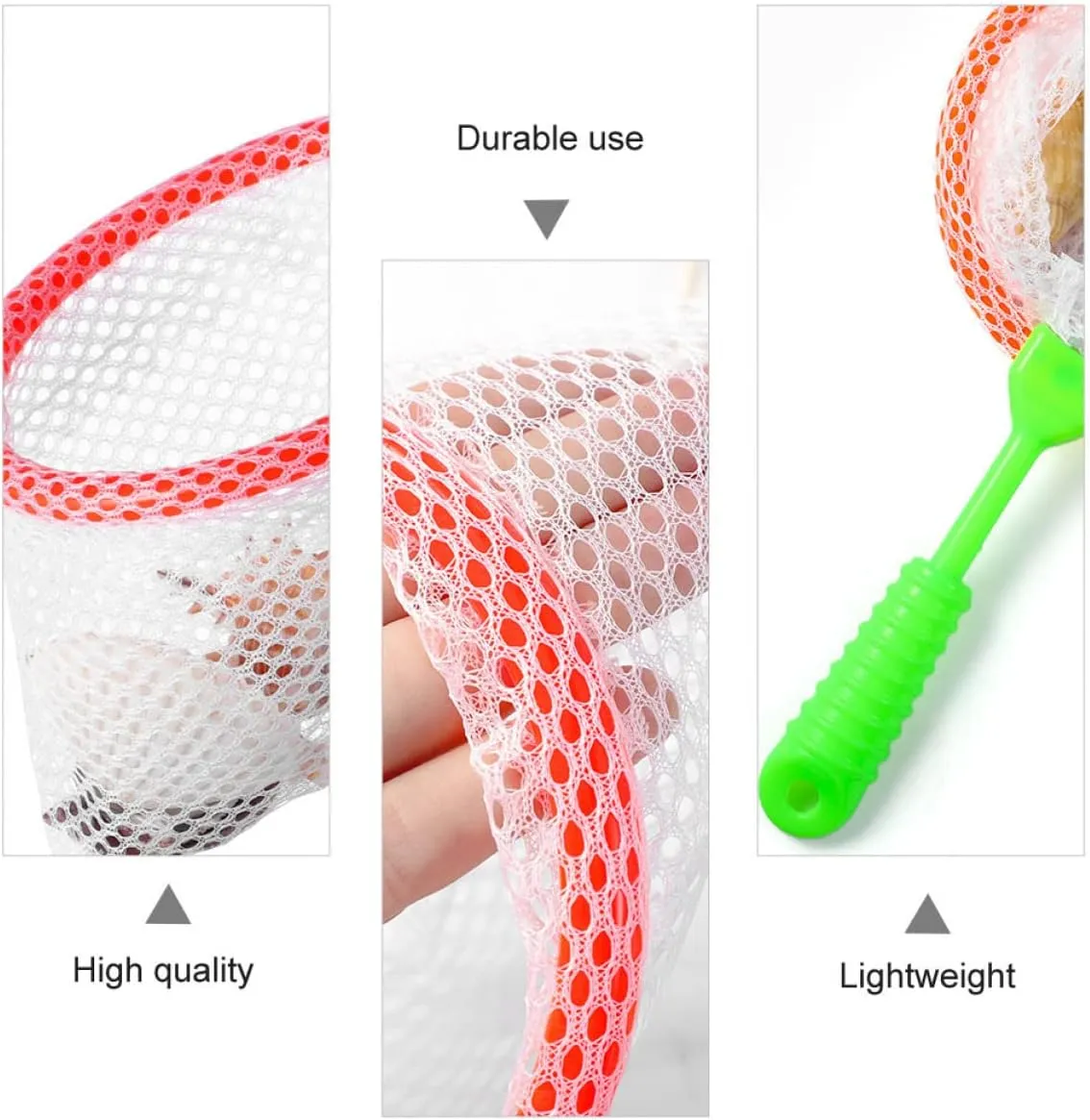 Tools Net Child Outdoor Toys Creek Butterfly porpoise define Nets Toy Ladybird Catching Fish Funny Interesting Random Alasum 16 pcs Color Beach Kids Kid Fishing Firefly Landing Adjustable 