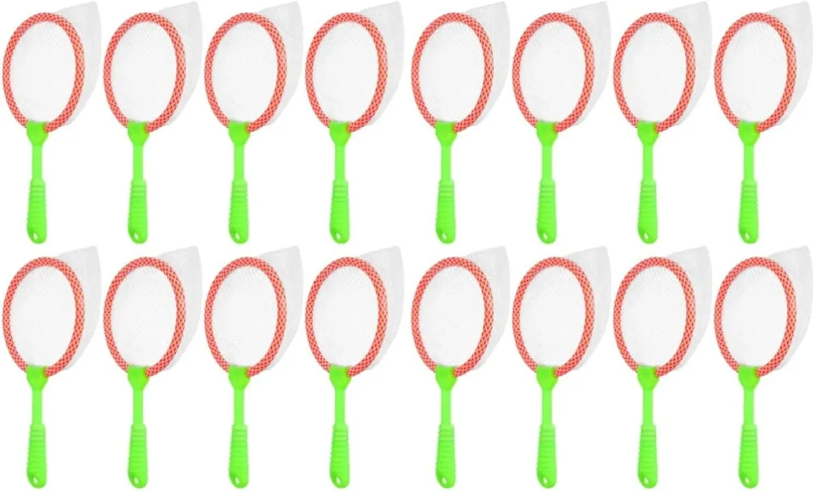 Tools Net Child Outdoor Toys Creek Butterfly porpoise define Nets Toy Ladybird Catching Fish Funny Interesting Random Alasum 16 pcs Color Beach Kids Kid Fishing Firefly Landing Adjustable 
