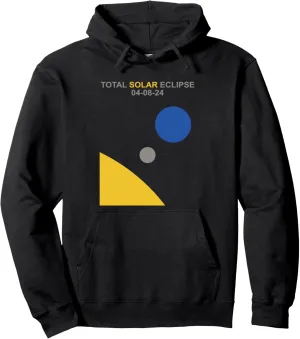 Total Solar Eclipse April 8 Science Enthusiast Pullover Hoodie controversial 2024 