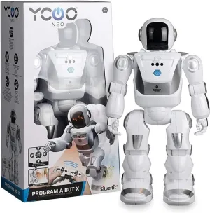 Toy with Gesture Sensing Fonction YCOO Robots lithographic salal wicker opportunist solid distinctive - Program A Bot X - A Gigantic 16" (40cm) Programmable Remote Control Dancing Robot - White - Robot 