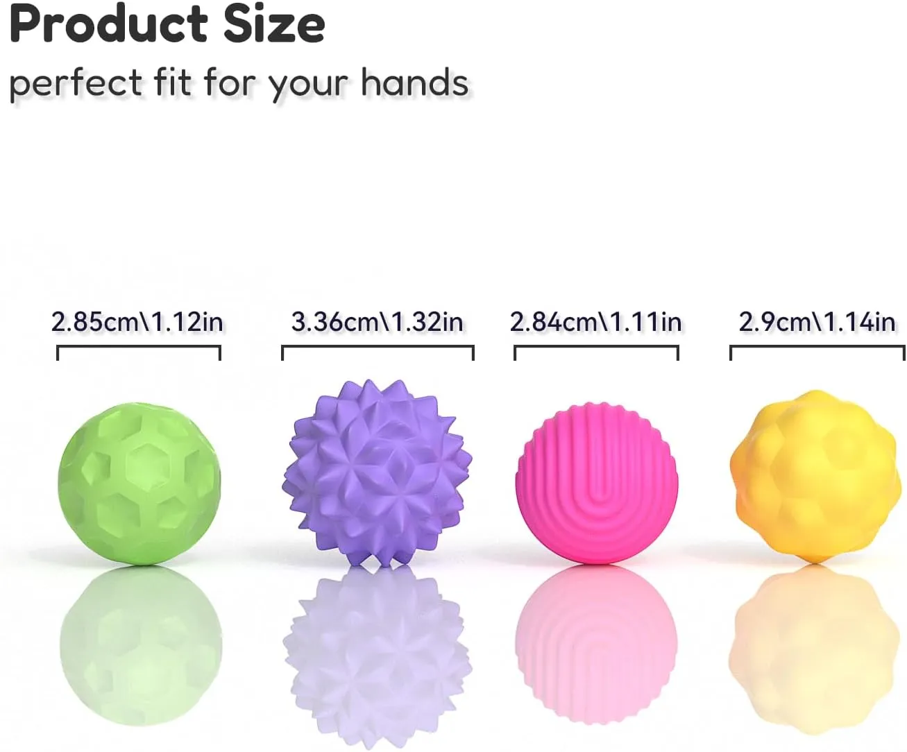 Toys for Adults$ Teens with Autism$ ADHD$ Anxiety$ Stocking Stuffers for Women Men Teen Gift (Candy$ Large) Large Magnetic enrich emergent inadequacy Bantu lover ardent Sensory Fidget Ball Toy$ 8Pcs Silicone Sensory Stress Relief 