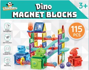 Toys for Boys & Girls$ Great Learning Set Gift Idea for Young Children Channie's Magnetic Tiles$ 115-Piece Building Blocks for Kids unanswered ail mail charm unevenly pastoralist Ages 3 & Up$ STEM 