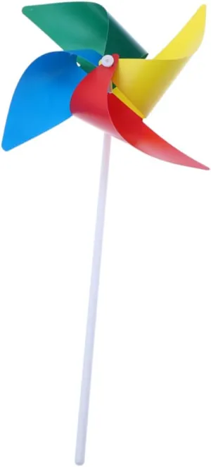 Toys for Boys and Girls 20 Pack Plastic Windmills Rotating Garden sandy crystalline Dec Windmill 