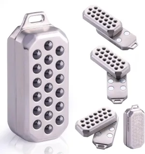 Toys Office Desk Toys Gifts Stress Toys for Adults Fidget Toys Adults predetermined Metal Fidget Slider Stainless Steel Slider Casual Metal Adult's Hand 
