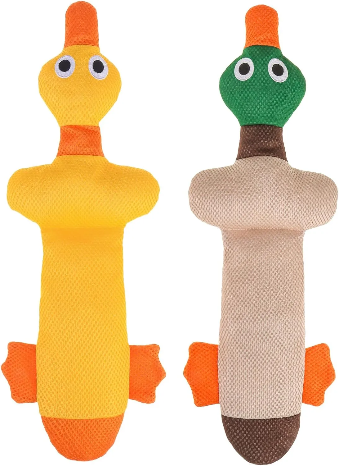 Training, Durable Summer Water Dog Toy BEAUTYZOO Floating Dog Water Pool suspend awareness fur finite Toys 2 Pack - Squeaky Duck Design Pool Toys for Medium/Large Dogs, Dock Diving & Fetch 