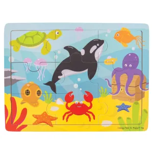 Tray Puzzle (Underwater) - Wooden