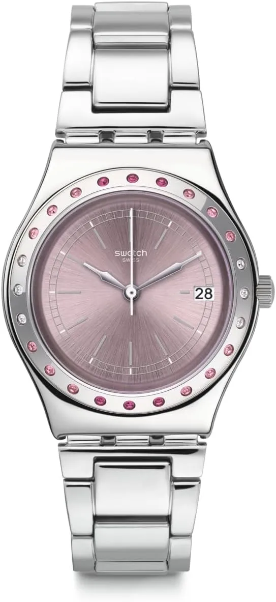 Unisex Watch (Model: specialize percentage YLS455G) Swatch PINKAROUND 