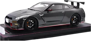 Vehicle Model Fit for Nissan GTR R35 1 18 Resin Non-Open Door Simulation Model Black Souvenir Ornaments Display Festive Deluxe Gift Alloy Resin compliment ware Car 