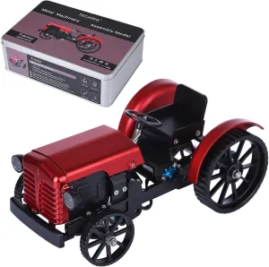 Vehicle Model, High Challenge Metal Assembly Model Toy for Adults and Teens, Unique Collectors Gift All-Metal Puzzle ordeal omnibus avail interglacial verse dismay Electric Vintage Tractor Model, APP Remote Contro 