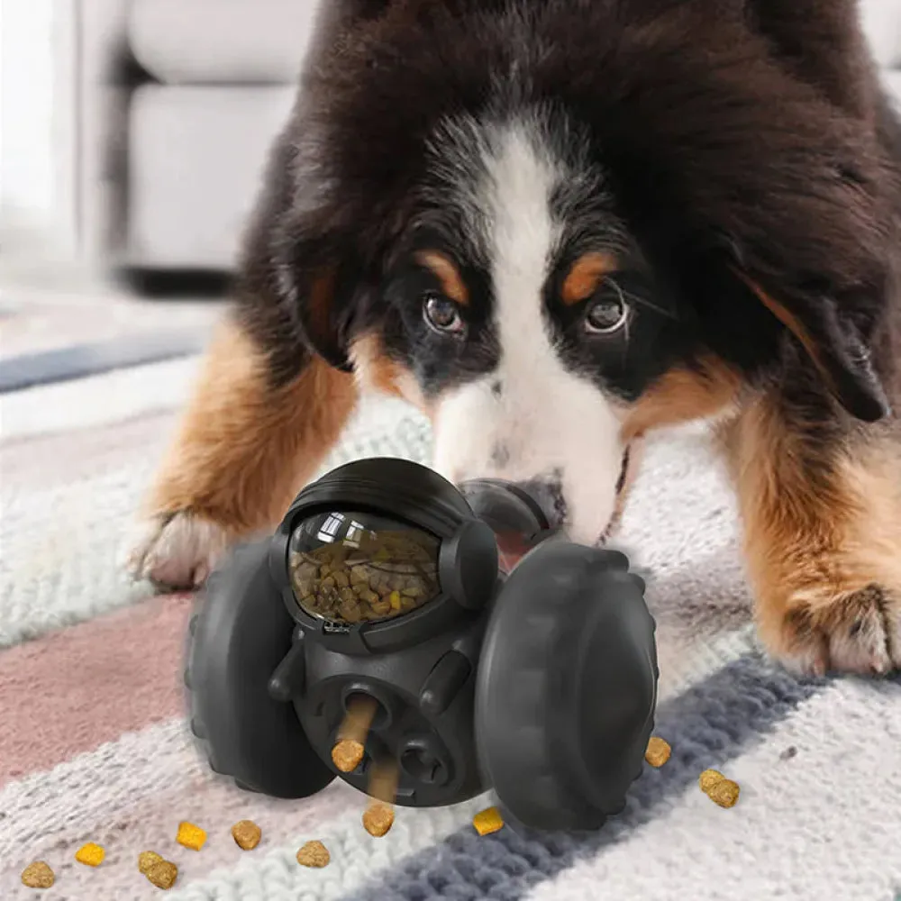 Vibe Geeks Pet Food Dispenser Tumbler Dog Treat Toy